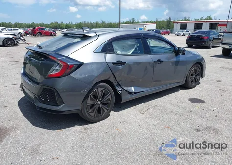 2018 Honda Civic Ex из США, поврежденный, VIN SHHFK7H51JU430411